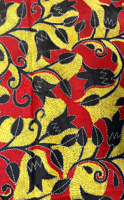 HAND EMBROIDERY WORK ON Bangalore Silk