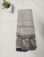 Pure Tussar Hand block Saree