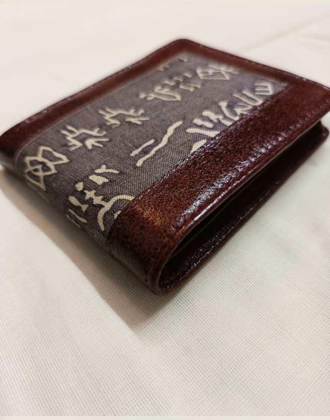 Premium Tussar leather Wallet for women- Exclusively by YaaDevi Premium Tussar Leather Wallet for Women – Elegant Handcrafted Wallet | YaaDevi